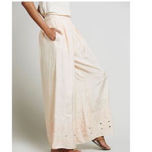 Free People São Paulo Embellished Widelegs